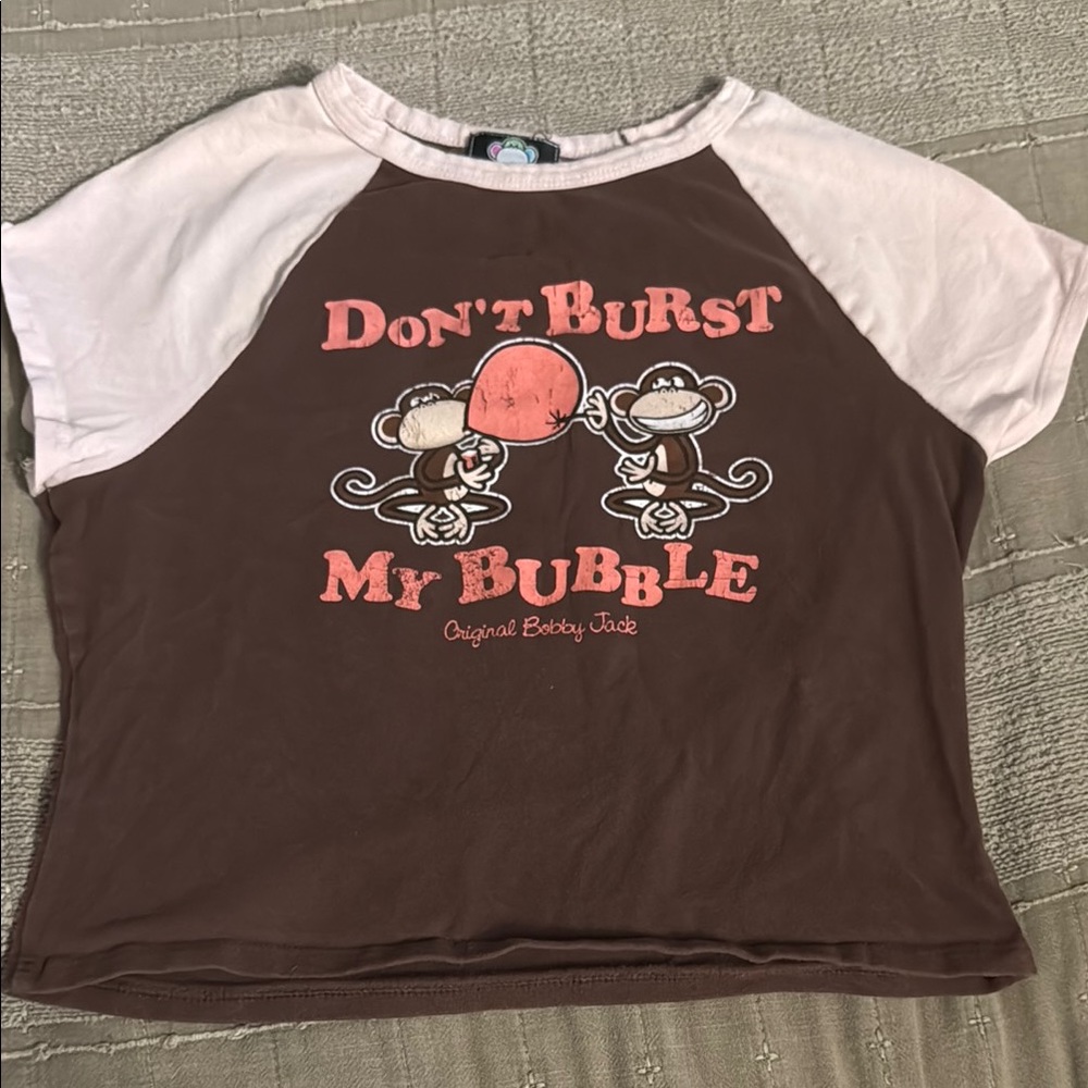 Brown and Pink Kids Tee